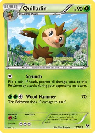 Quilladin - XY Base Set #13