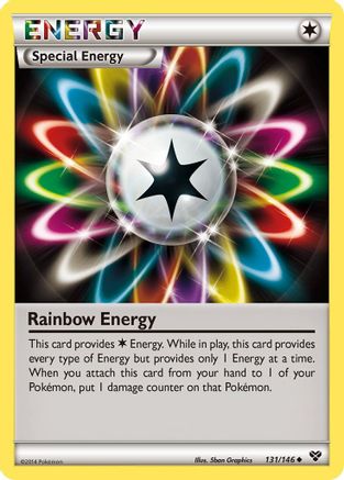 Rainbow Energy - XY Base Set #131