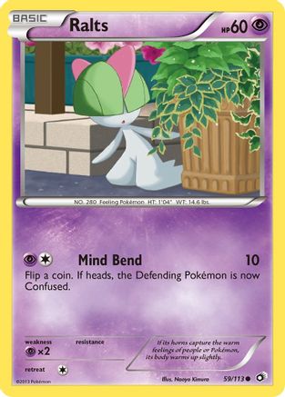 Ralts - Legendary Treasures #59