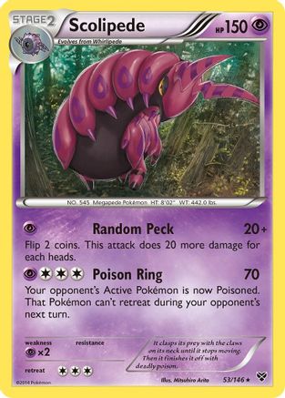 Scolipede - XY Base Set #53