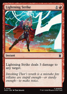 Lightning Strike - Marvel Super Heroes #142