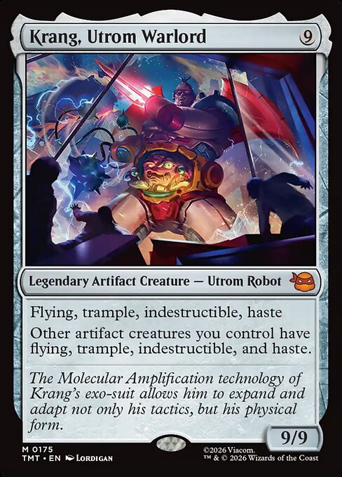 *Foil Krang, Utrom Warlord — tmt — 175