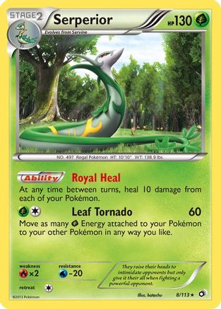 Serperior - Legendary Treasures #8