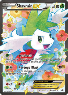 Shaymin EX (Full Art) - Legendary Treasures: Radiant Collection #RC21