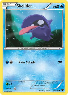 Shellder - XY Base Set #31