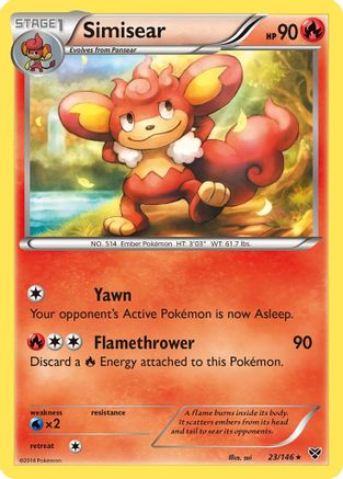Simisear - XY Base Set #23