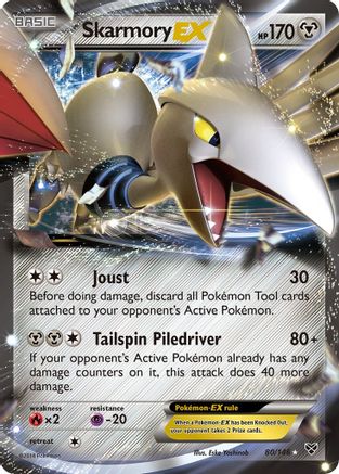 Skarmory EX - XY Base Set #80