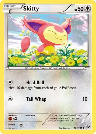 Skitty - XY Base Set #104