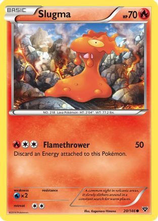 Slugma - XY Base Set #20