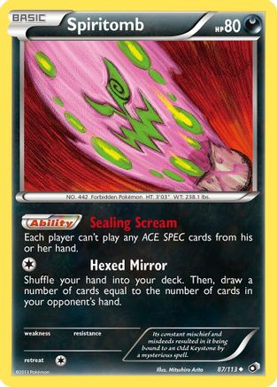 Spiritomb - Legendary Treasures #87