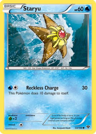 Staryu - XY Base Set #33