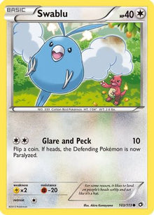 Swablu - Legendary Treasures #103