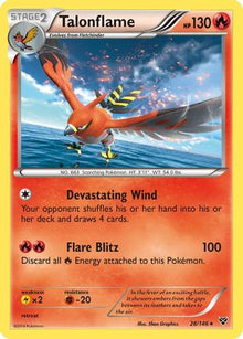 Talonflame - XY Base Set #28