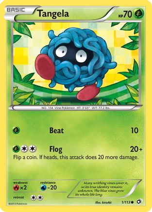 Tangela - Legendary Treasures #1