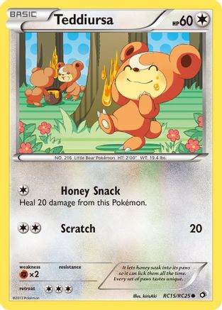 Teddiursa - Legendary Treasures: Radiant Collection #RC15