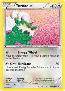 Tornadus - Legendary Treasures #108