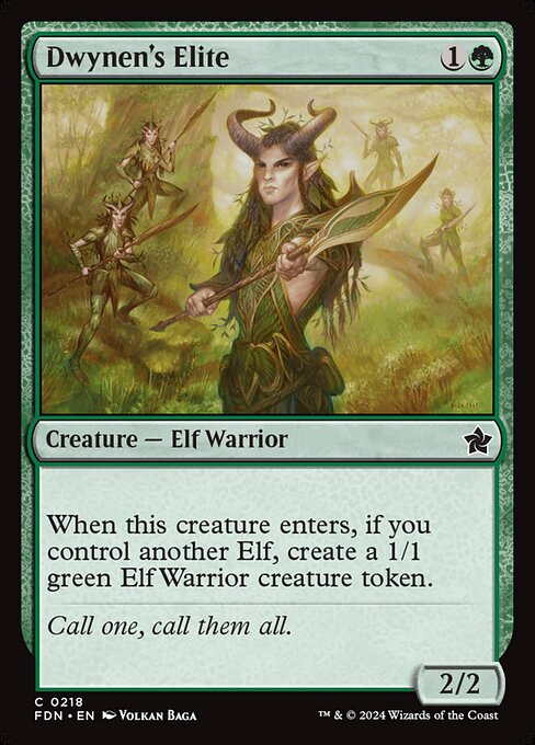 *Foil Dwynen's Elite — FDN — 218