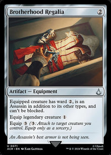 *Foil Brotherhood Regalia — ACR — 71