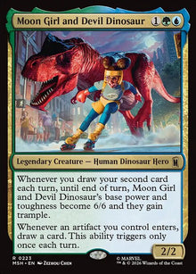 Moon Girl and Devil Dinosaur - Marvel Super Heroes #223