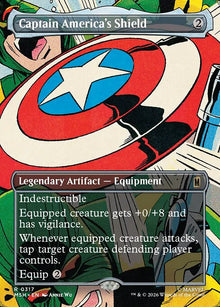 Captain America's Shield - Marvel Super Heroes #317