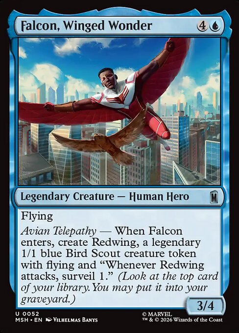 Falcon, Winged Wonder - Marvel Super Heroes #52
