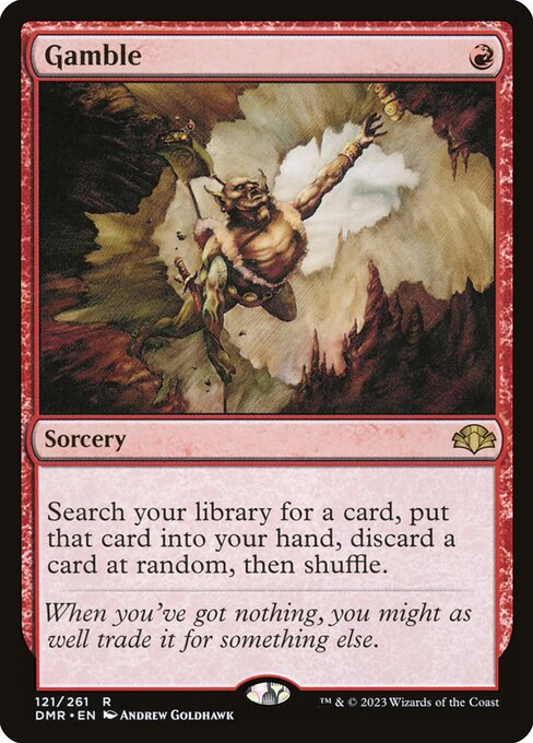 Gamble - dmr Dominaria Remastered - #121