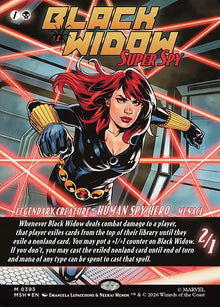 Black Widow, Super Spy - Marvel Super Heroes #393