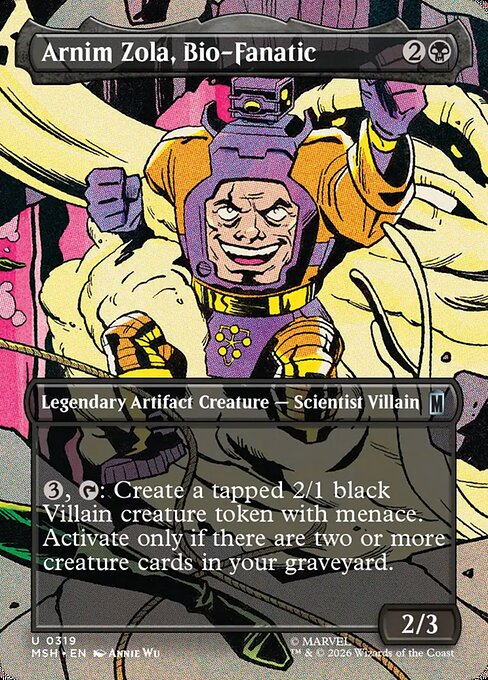 Arnim Zola, Bio-Fanatic - Marvel Super Heroes #319