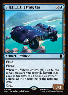 S.H.I.E.L.D. Flying Car - Marvel Super Heroes #74