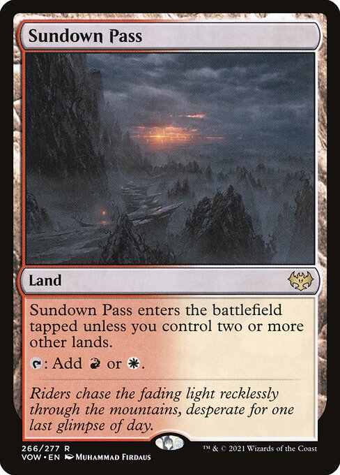 Sundown Pass — VOW — 266