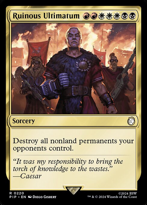 Ruinous Ultimatum — PIP — 220