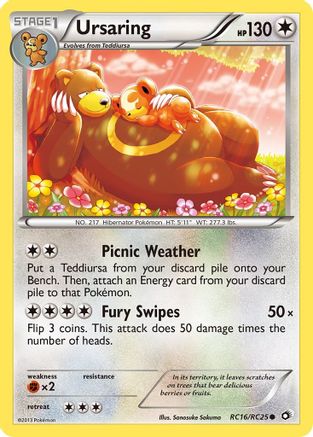 Ursaring - Legendary Treasures: Radiant Collection #RC16