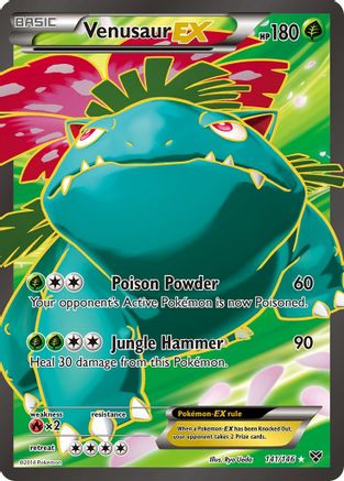 Venusaur EX (141 Full Art) - XY Base Set #141