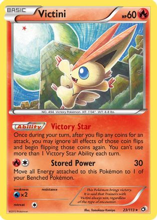 Victini - Legendary Treasures #23