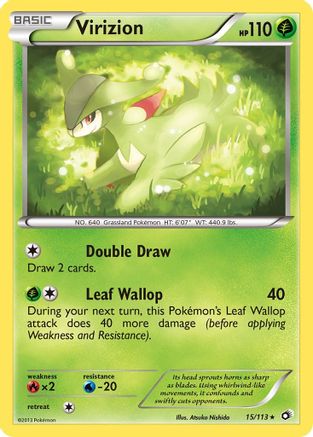 Virizion - Legendary Treasures #15