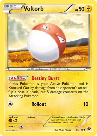 Voltorb - XY Base Set #44