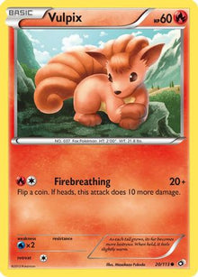 Vulpix - Legendary Treasures #20