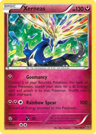 Xerneas - XY Base Set #96