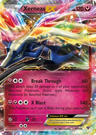 Xerneas EX - XY Base Set #97