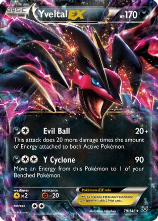 Yveltal EX - XY Base Set #79