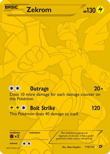 Zekrom (115 Full Art Secret Rare) - Legendary Treasures #115