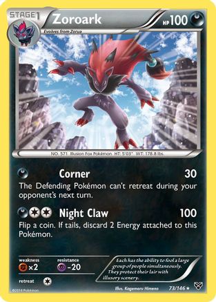 Zoroark - XY Base Set #73