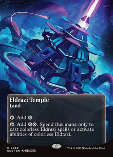 *Foil Eldrazi Temple — eos — 59