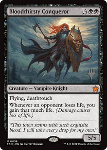 Bloodthirsty Conqueror - pfdn Foundations Promos - #58p