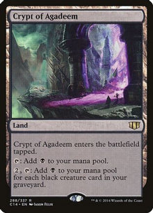 Crypt of Agadeem - Commander 2014 #288