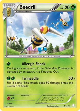 Beedrill - XY - Primal Clash #3