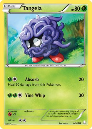 Tangela - XY - Primal Clash #4