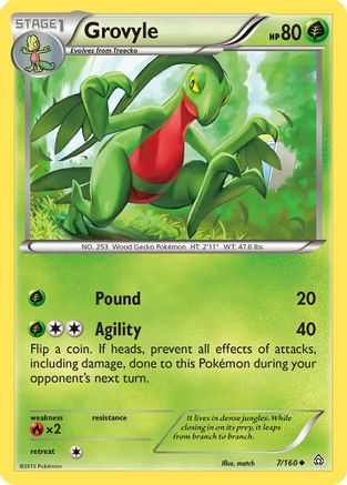 Grovyle - XY - Primal Clash #7