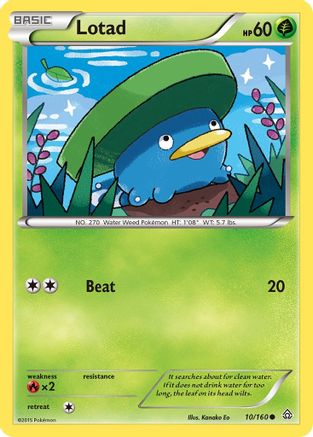 Lotad - XY - Primal Clash #10