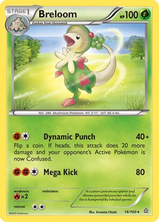 Breloom - XY - Primal Clash #16